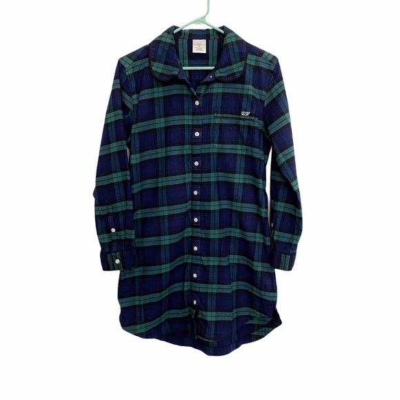 Vineyard Vines Other - Vineyard Vines Blackwatch Plaid Flannel Sleepshirt